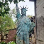 Pondok Cabe Rasa New York, Ini Asal Usul Patung Liberty di Tangsel
