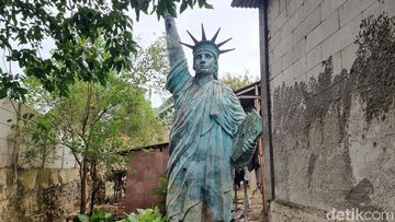 Pondok Cabe Rasa New York, Ini Asal Usul Patung Liberty di Tangsel