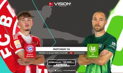 Klik di Sini! Cara Nonton Bayern Munich vs Wolfsburg di Bundesliga 2025-2026 di Vision