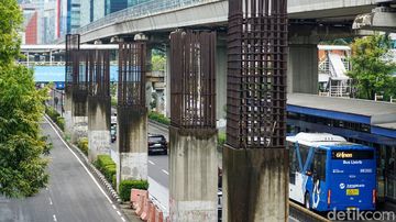 Dibongkar Mulai Rabu, Total 98 Tiang Monorel Tak Lagi Jadi Prasasti