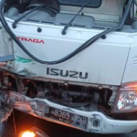 Kronologi Truk Boks Pecah Ban hingga Terguling di Tol Wiyoto Wiyono