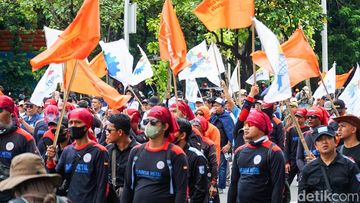Buruh Bakal Demo Besar-besaran di Gedung DPR Besok, Bawa 4 Tuntutan