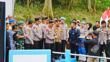 Kapolri Resmikan 19 Jembatan Merah Putih Presisi di Jateng, Perlancar Mobilitas Masyarakat