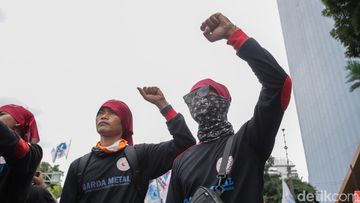 685 Personel Gabungan Dikerahkan Amankan Demo Buruh Hari Ini